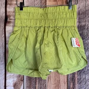Free People Movement Shorts The Way Home in Bitter Melon Medium NWT Athleisure